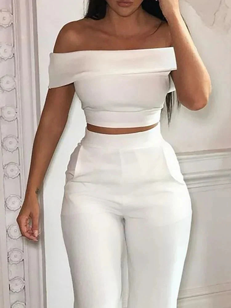 Stylish off-shoulder set | Aeris