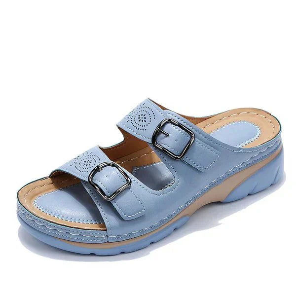 Orthopedic leather sandals | Glayza