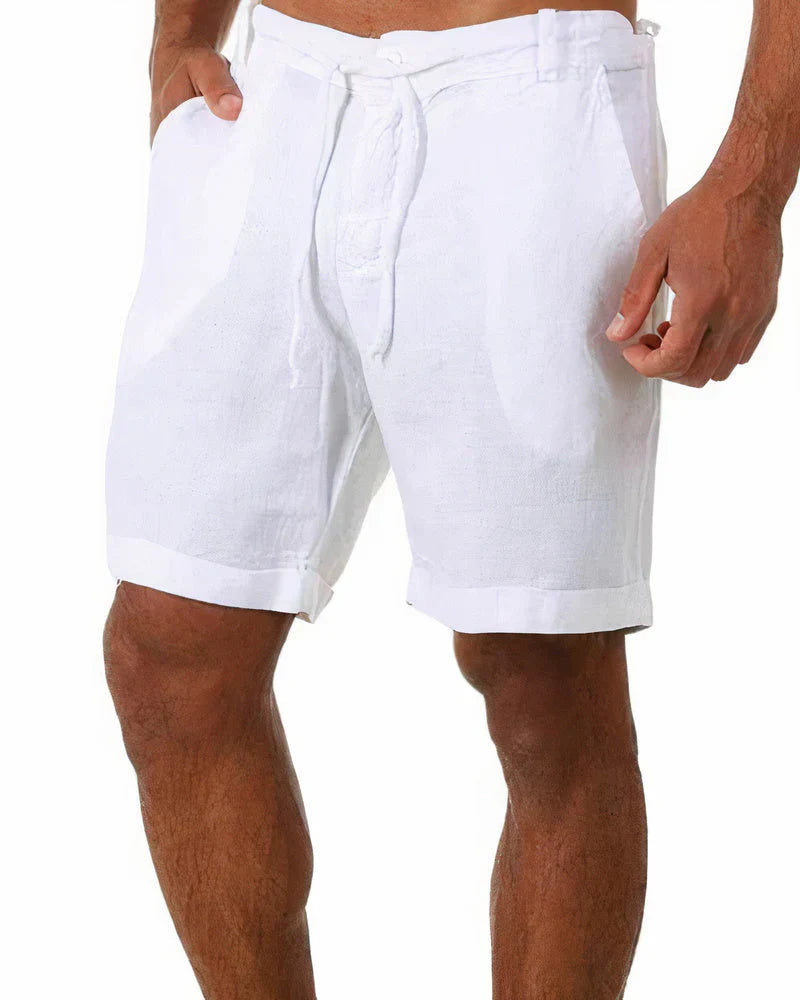 Linen shorts for men - Rob