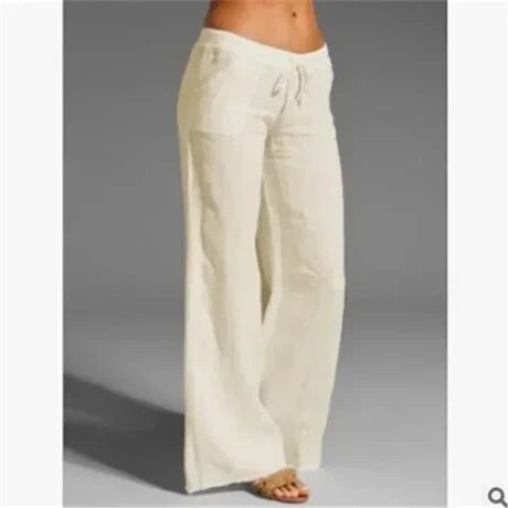 White linen pants - Anna