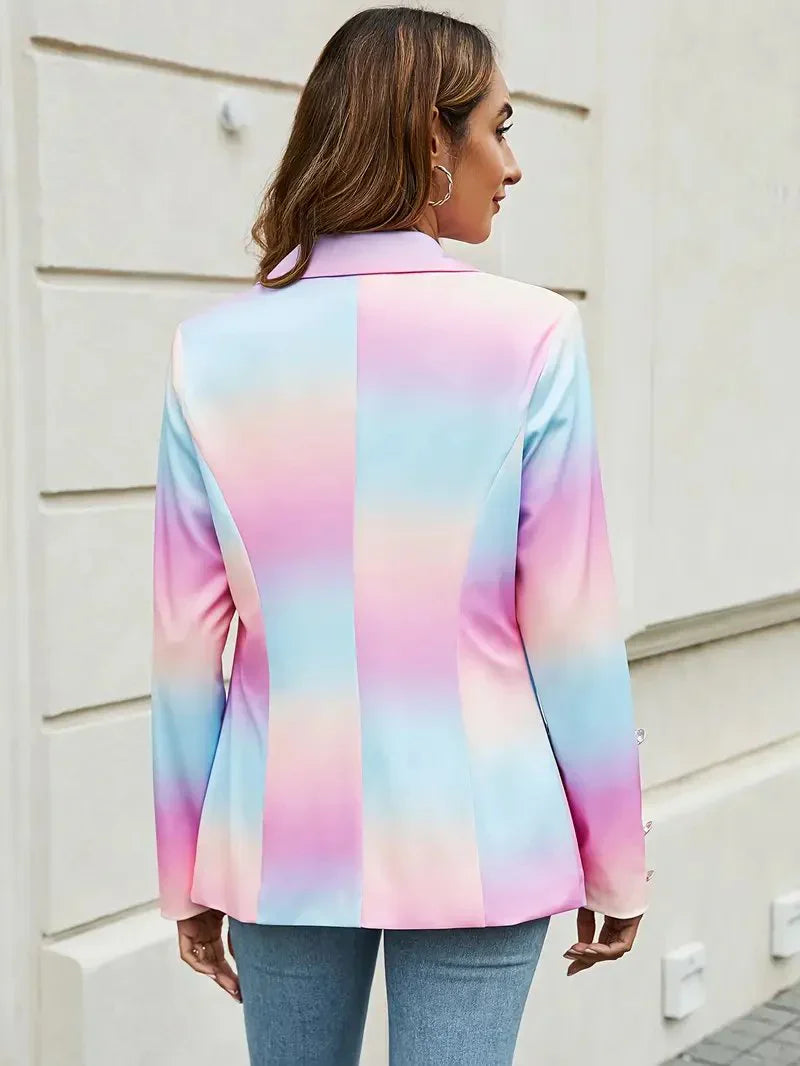 Colorful unicorn blazer for summer | Tyla