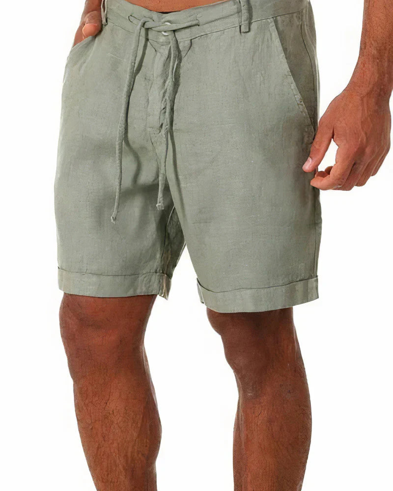 Linen shorts for men - Rob
