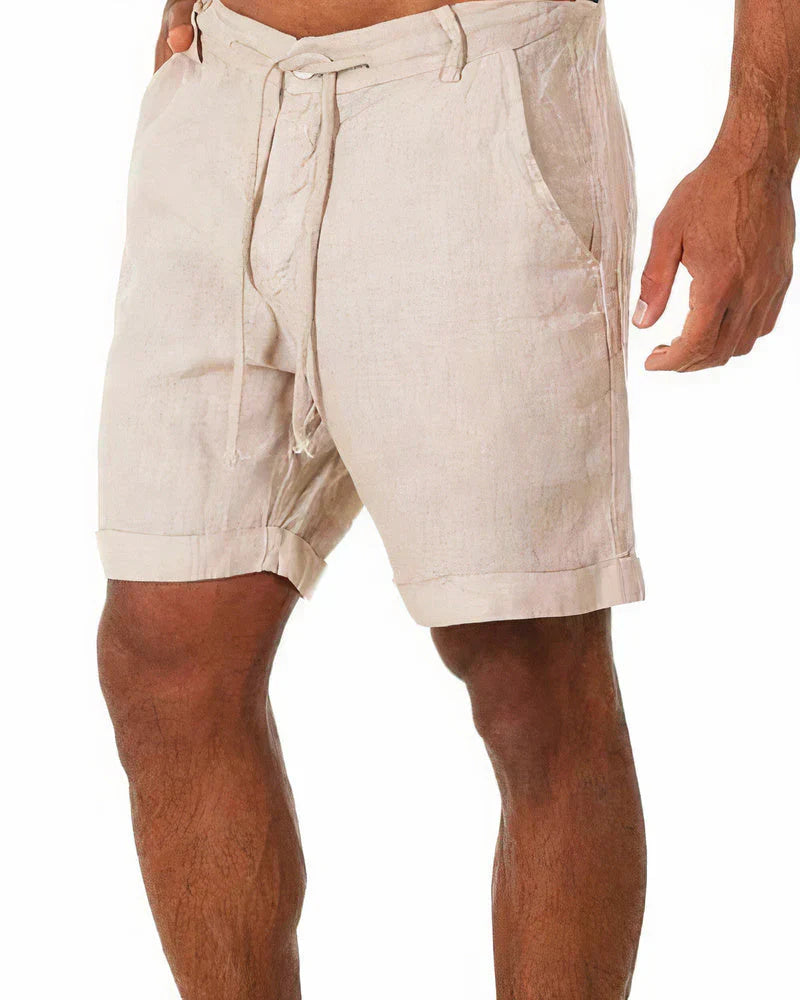 Linen shorts for men - Rob