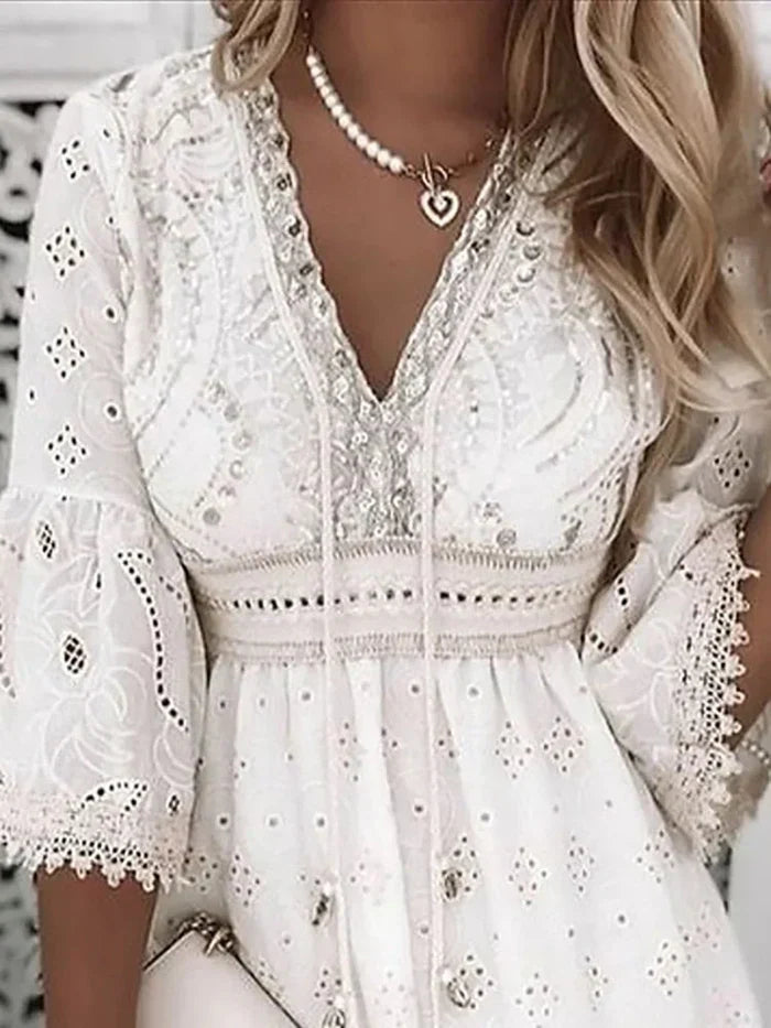 Skylar bohemian dress - Ibiza